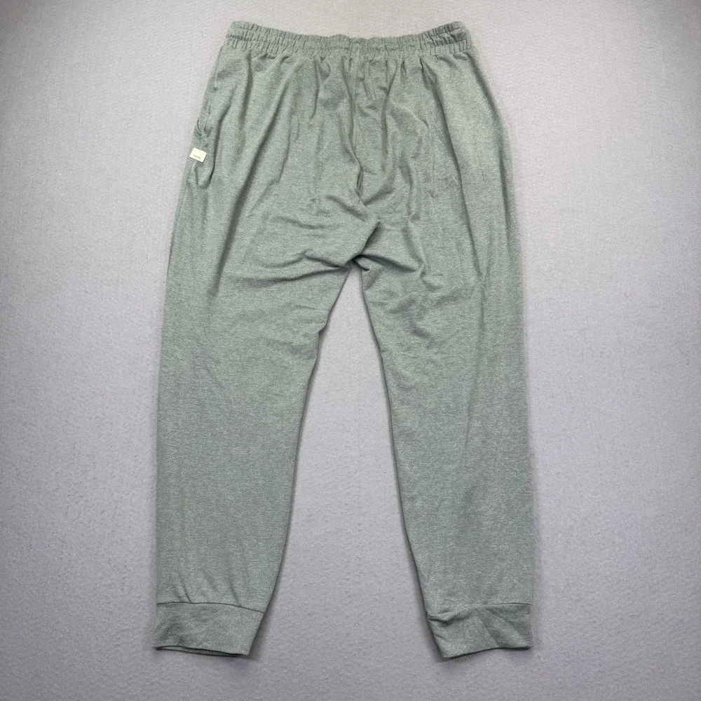 Vuori Performance Joggers Large Heathered Green VW303 Activewear Pants